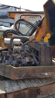 ขายรถขุดMITSUBISHI - MXR-55 เครื่องยนต์มิตซูบิชิ K4M ขนาด 4 สูบ คอนโทรลลูกหมาก ปั๊มเฟือง 3 ตอน มีใบมีด หลังคา แทรคเหล็ก รถเดิมๆเก่านอก มีเอกสาร