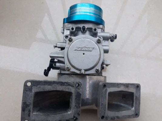 คาร์บู Kawasaki 650 แต่งซิ่ง พร้อมคอ