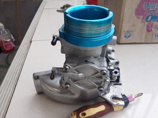 คาร์บู Kawasaki 650 แต่งซิ่ง พร้อมคอ