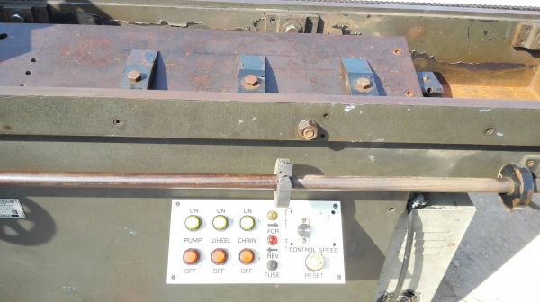 เครื่องลับใบมีดขนาดใหญ่ KNIFE GRINDING MACHINE ระยะงาน 1778 mm มีสปีด ช้า/เร็ว ออโต้ฟีด ไฟ 380V