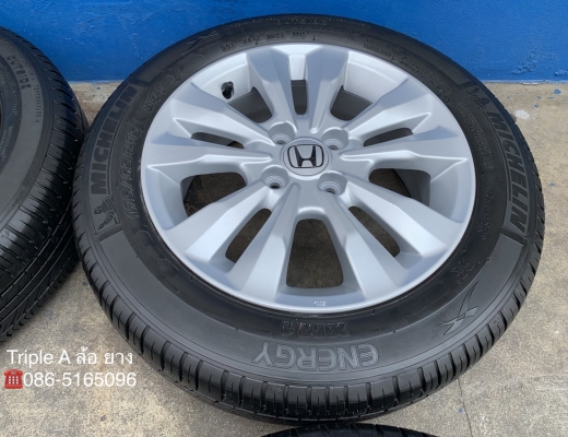 ล้อแม็ก Honda City ก้านคู่ ขอบ 15 พร้อมยาง 175-65-15 Michelin ปี 17 แม็กสวย ดอกยางหนาปึก ล้อแม็ก Honda City ก้านคู่ ขอบ 15 พร้อมยาง 175-65-15 Michelin ปี 17 แม็กสวย ดอกยางหนาปึก