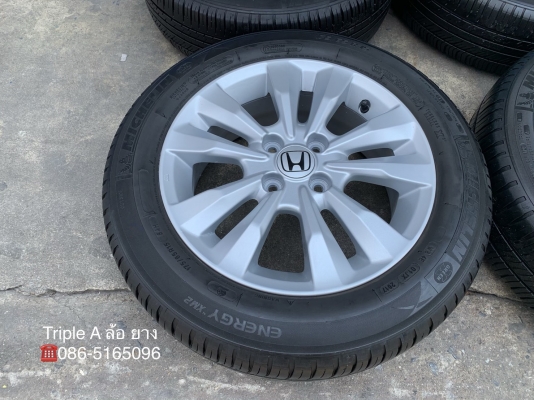 ล้อแม็ก Honda City ก้านคู่ ขอบ 15 พร้อมยาง 175-65-15 Michelin ปี 17 แม็กสวย ดอกยางหนาปึก ล้อแม็ก Honda City ก้านคู่ ขอบ 15 พร้อมยาง 175-65-15 Michelin ปี 17 แม็กสวย ดอกยางหนาปึก