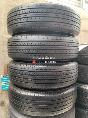 ยางป้ายแดง 215-70-16 Bridgestone ปลายปี 18 ดอกเต็ม ตุ่มชัด