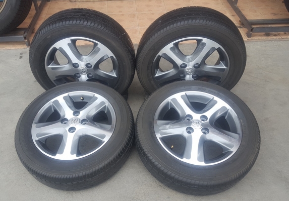 ขายล้อTOYOTA VIOS ยาง185/60/15  4 ล้อ
