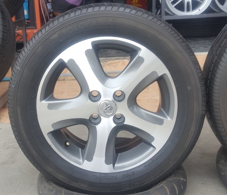 ขายล้อTOYOTA VIOS ยาง185/60/15 4 ล้อ ขายล้อTOYOTA VIOS ยาง185/60/15 4 ล้อ