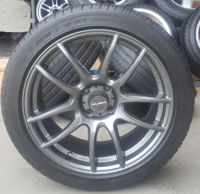 ล้อมือ2 LENSO Spec-c ขอบ17 ยาง215/45/17 4 ล้อ ล้อมือ2 LENSO Spec-c ขอบ17 ยาง215/45/17 4 ล้อ