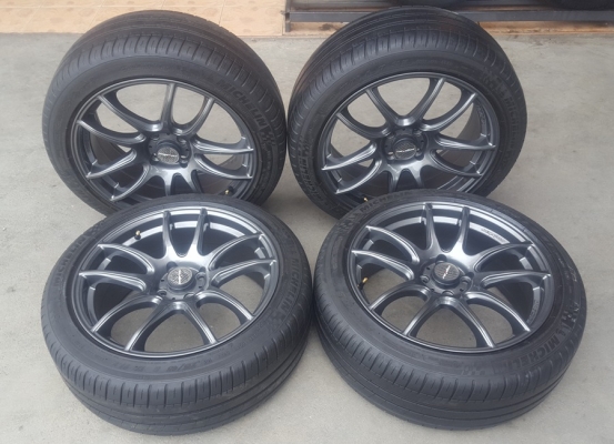 ล้อมือ2 LENSO Spec-c ขอบ17 ยาง215/45/17  4 ล้อ