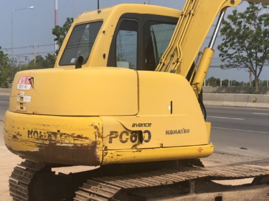 ขายรถขุด KOMATSU PC60-7 นำเข้าเองจากญี่ปุ่น สภาพสวยพร้อมใช้ มีVDOการทำงานครับ