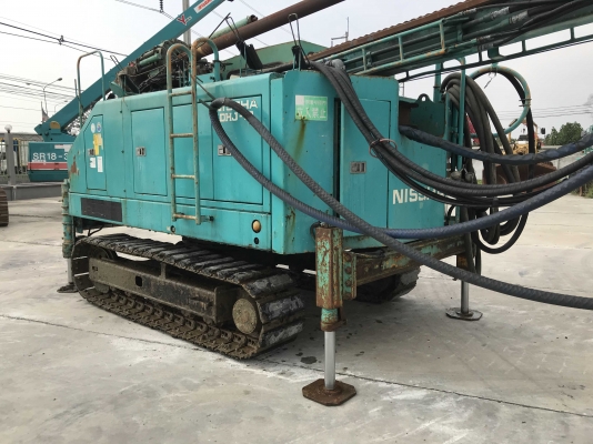 รถเจาะเสาเข็ม Nippon Sharyo รุ่น DHJ-12 รถนำเข้าตรงจากญี่ปุ่น ราคาไม่แพงครับ