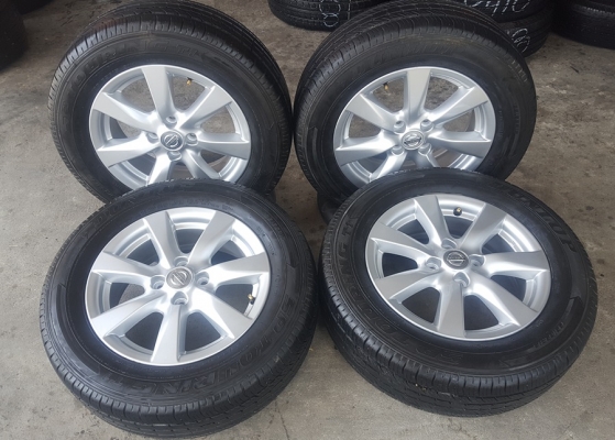 ขายล้อNISSAN ALMERA VL ขอบ15 ยางปี17  4 ล้อ