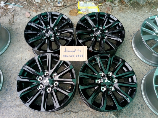 แม็ก Mitsubishi Pajero 18/ New Triton17 (เทาบรอนซ์) ราคา 4500-6500 บาท Mitsubishi Pajero 18 /New Triton Athlete17(ดำแท้) / New Triton17 (เทาบรอนซ์) ราคา 4 วง 4500-6500 บาท แม็ก Mitsubishi Pajero 18/ New Triton17 (เทาบรอนซ์) ราคา 4500-6500 บาท Mitsubishi Pajero 18 /New Triton Athlete17(ดำแท้) / New Triton17 (เทาบรอนซ์) ราคา 4 วง 4500-6500 บาท