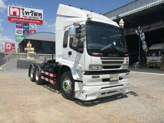 ขายค่ะ ISUZU DECA 320GXZ EURO2 MAXLOAD ปี50 ใหม่กริ้ป รถสวย เครื่องดีมาก แอร์เย็นฉ่ำหนำใจ ยางเรเดี้ย