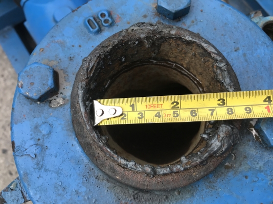 ขายชุดปั๊มน้ำหอยโข่ง Calpeda made in Italy  ชนมอเตอร์ 40HP. 380V 2900rpm. รอบเร็ว ขนาดเข้า 4นิ้ว ออก 3นิ้ว สภาพดี หมุนนิ่ม พร้อมใช้งาน มี 2ชุดครับ ราคาชุดละ 29,500 บาท