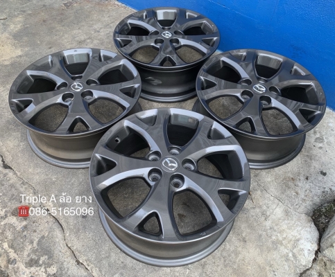 ล้อแม็ก Mazda 3 ลายก้าน Y ขอบ 17 สีเทากัน