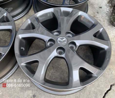ล้อแม็ก Mazda 3 ลายก้าน Y ขอบ 17 สีเทากัน ล้อแม็ก Mazda 3 ลายก้าน Y ขอบ 17 สีเทากัน