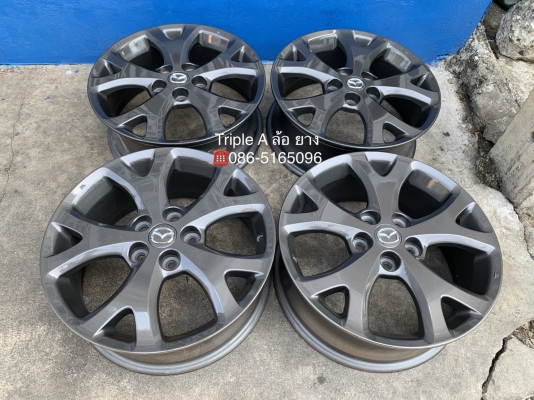 ล้อแม็ก Mazda 3 ลายก้าน Y ขอบ 17 สีเทากัน ล้อแม็ก Mazda 3 ลายก้าน Y ขอบ 17 สีเทากัน