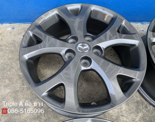ล้อแม็ก Mazda 3 ลายก้าน Y ขอบ 17 สีเทากัน ล้อแม็ก Mazda 3 ลายก้าน Y ขอบ 17 สีเทากัน