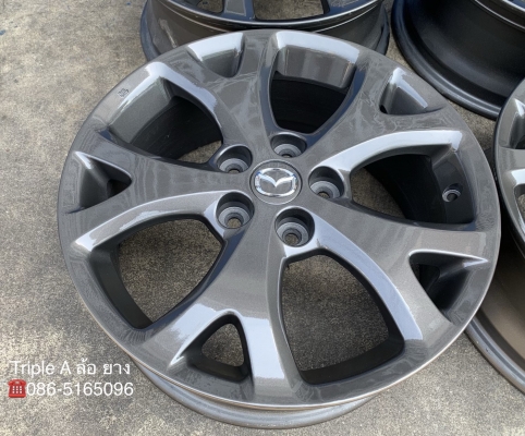 ล้อแม็ก Mazda 3 ลายก้าน Y ขอบ 17 สีเทากัน ล้อแม็ก Mazda 3 ลายก้าน Y ขอบ 17 สีเทากัน