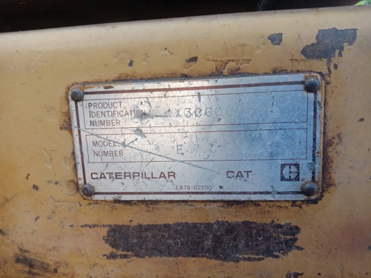ฝากขาย แบคโฮ CAT E70 เอวมีขยับ ช่วงล่างต้องเก็บงาน ราคาต่อรองได้