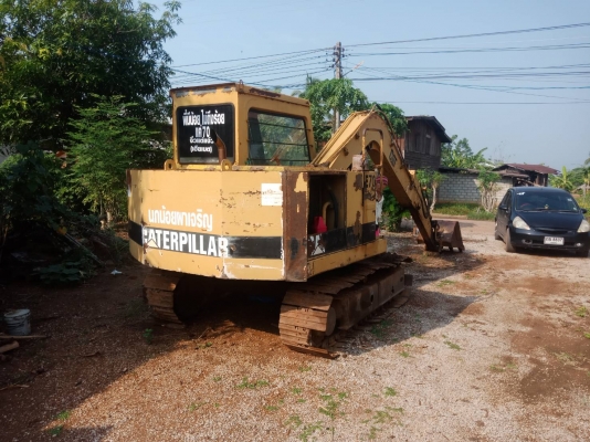 ฝากขาย แบคโฮ CAT E70 เอวมีขยับ ช่วงล่างต้องเก็บงาน ราคาต่อรองได้