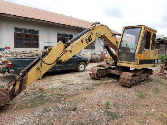 ฝากขาย แบคโฮ CAT E70 เอวมีขยับ ช่วงล่างต้องเก็บงาน ราคาต่อรองได้