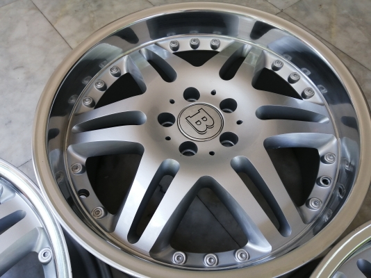 ล้อ Brabus Block6 ขอบ18 สภาพสวย ราคาไม่แพง