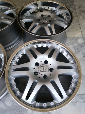 ล้อ Brabus Block6 ขอบ18 สภาพสวย ราคาไม่แพง