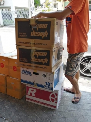 ล้อ Brabus Block6 ขอบ18 สภาพสวย ราคาไม่แพง