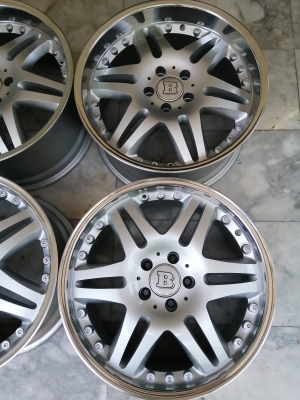 ล้อ Brabus Block6 ขอบ18 สภาพสวย ราคาไม่แพง