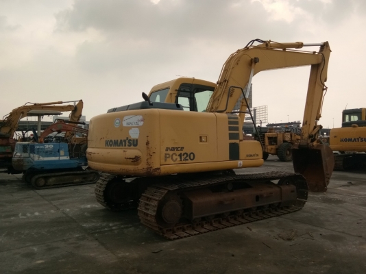 ขายแบคโฮ KOMATSU PC120-6E นำเข้าจากญี่ปุ่น รถสวย สภาพดี ช่วงล่างแน่น ติดต่อ ผึ้ง 095-0563605 ขายแบคโฮ KOMATSU PC120-6E นำเข้าจากญี่ปุ่น รถสวย สภาพดี ช่วงล่างแน่น ติดต่อ ผึ้ง 095-0563605
