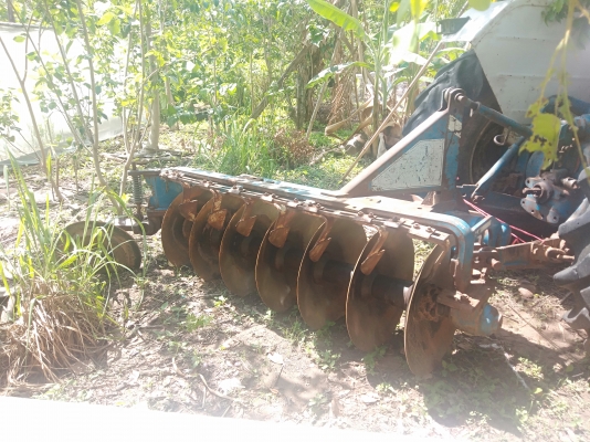 ฟอร์ด5000แปลงหางเป็น6600แล้ว อุปกรณ์ ดันหน้า+ผาน7