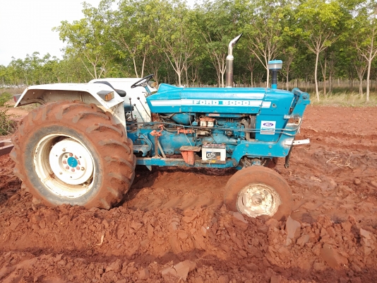 ฟอร์ด5000แปลงหางเป็น6600แล้ว อุปกรณ์ ดันหน้า+ผาน7