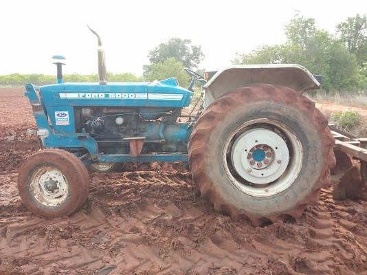 ฟอร์ด5000แปลงหางเป็น6600แล้ว อุปกรณ์ ดันหน้า+ผาน7