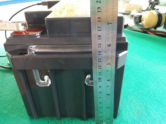 แบตเตอรี่แห้งมือสอง ยี่ห้อ B.B.Battery  ขนาด 65A 12V