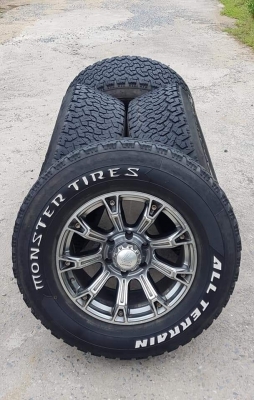 ขายล้อ LENSO ขอบ 17 พร้อมยาง AT 265/70/17