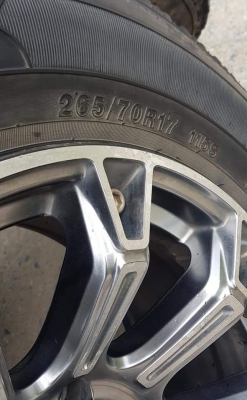 ขายล้อ LENSO ขอบ 17 พร้อมยาง AT 265/70/17 ขายล้อ LENSO ขอบ 17 พร้อมยาง AT 265/70/17