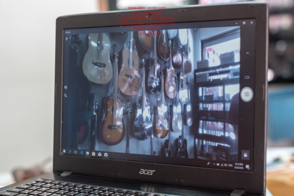โน้ตบุ๊ค Acer รุ่น E5-530G-T03K AMD A10-9600P Ram8G HDD 1TB SSD 120 GBที่ชาร์ท กระเป๋า สภาพใหม่