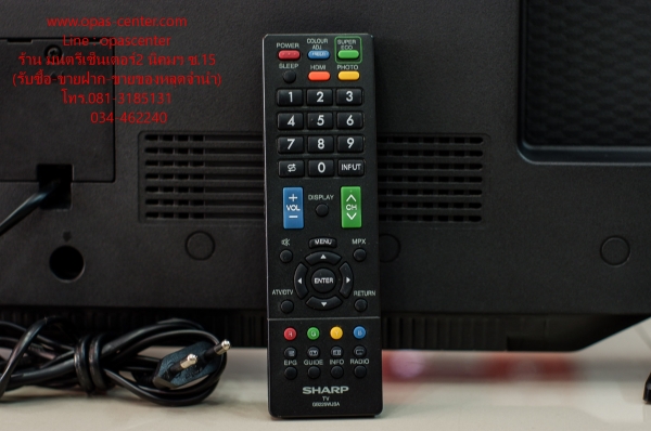 LED Digital TV Sharp รุ่น 32LE280X ขนาด 32 นิ้ว สภาพใหม่ ใช้ได้ปกติ