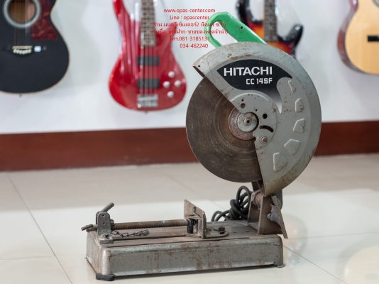 HITACHI เครื่องตัดไฟเบอร์ 14 นิ้ว รุ่น CC14ST สภาพดี พร้อมใช้