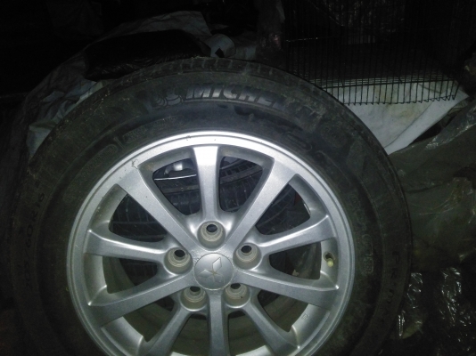 ขายแม็กมิตซุขอบ16พร้อมยาง4500