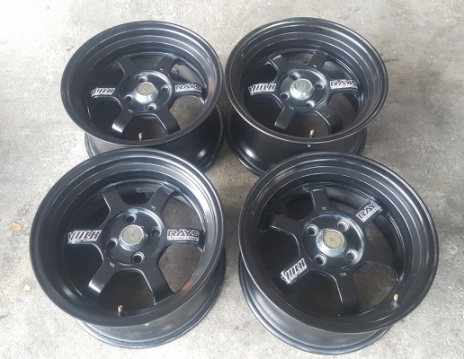 ขายล้อมือ2 TE37 ขอบ15 หน้า8 ET35  4ล้อ