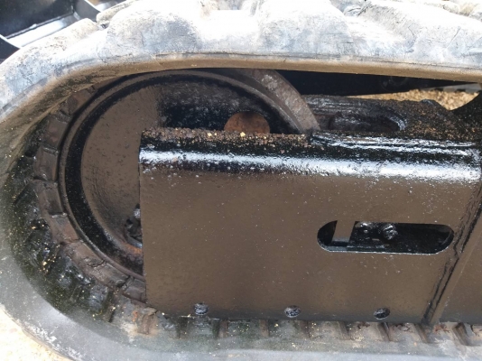 ขายรถแมคโค KOMATSU PC 38UU-2 เทียบเท่า PC40 แทรคยาง บูมออฟเซท คอนโทรลสั้น ไฟฟ้า ติอต่อ 098-7962549