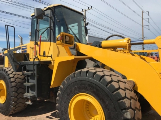 ขายรถตักล้อยาง KOMATSU WA430-5 นำเข้าเองจากญี่ปุ่น สภาพสวยพร้อมใช้ มีVDOการทำงานครับ