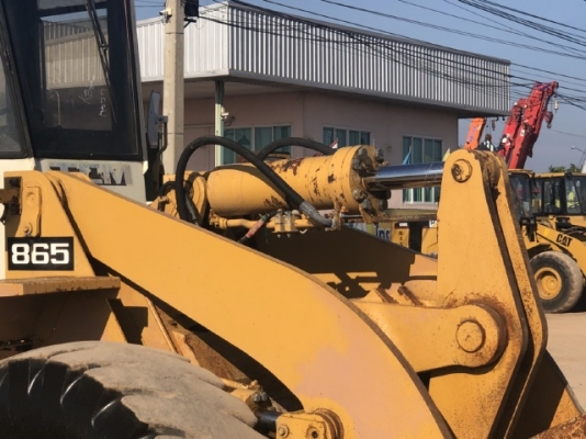 ขายรถตักล้อยาง TCM 865-2 (4,XXX ชั่วโมง) นำเข้าเองจากญี่ปุ่น สภาพสวยพร้อมใช้ มีVDOการทำงานครับ