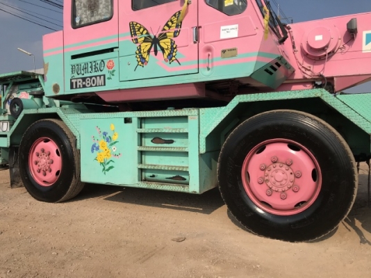 ขายรถเครน TADANO TR80M-1 (ขนาด 8 ตัน) ปี 1994 รถนอกนำเข้าจากญี่ปุ่น สภาพสวยพร้อมใช้ มีVDOการทำงานครั