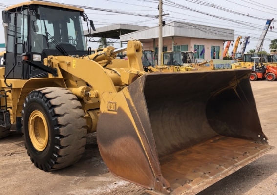ขายรถตักล้อยาง CAT 962H นำเข้าเองจากญี่ปุ่น สภาพสวยพร้อมใช้ มีVDOการทำงานครับ