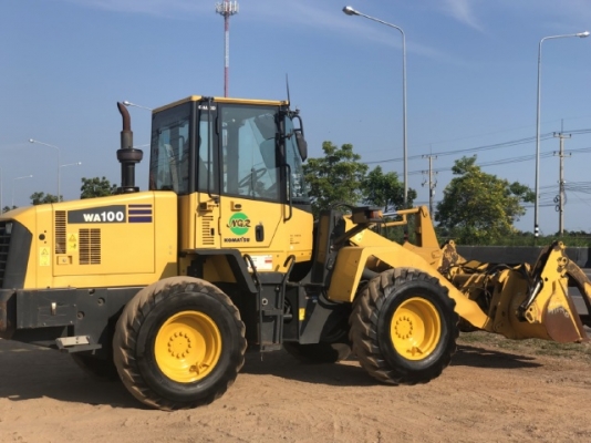 ขายรถตักล้อยาง KOMATSU WA100-5 แขนยาวพิเศษ นำเข้าเองจากญี่ปุ่น สภาพสวยพร้อมใช้ มีVDOการทำงานครับ