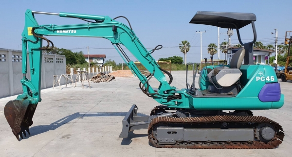 PC45 KOMATSU,มีไลน์หัวเจาะ (รถนอก นำเข้า ขายถูก)@295,000 รถขุดเก่านอก สถาพดีพร้อมใช้ เพิ่งนำเข้ามายังไม่เคยใช้งานในเมืองไทยเลย เครื่องดีปั้มเเรงพร้อมใช้ บูมอาร์มสวย ช่วงล่างดี เร็วแรง ไม่โหลดพร้อมใช้รถเดิมๆ เอกสารอินวอยสนใจคลิ๊ก ☎ 081-989-1989 หรั่งครับ