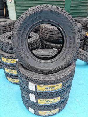 ขายยางใหม่ DUNLOP GRANDTREK AT3 275-65-17 ปี18 - ราคาชุดละ 11,500 บาท
