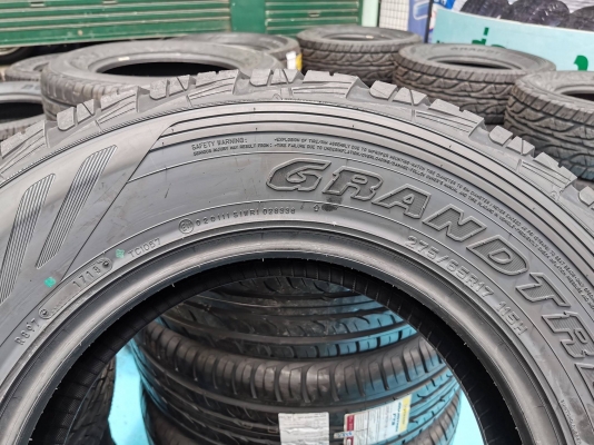 ขายยางใหม่ DUNLOP GRANDTREK AT3 275-65-17 ปี18 - ราคาชุดละ 11,500 บาท